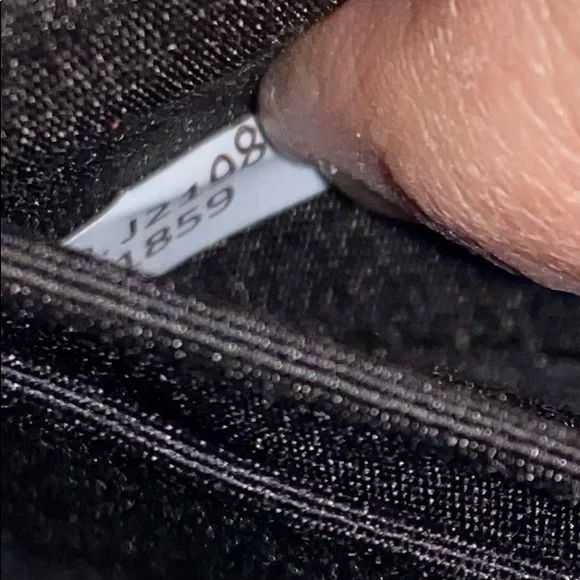 NWT Double Corner Zip Wristlet In Signature Canvas - Picture 8 of 8